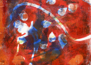 gelli print mono print