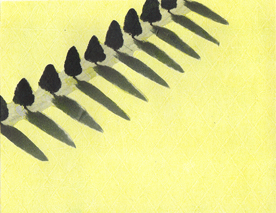 chine colle monoprint
