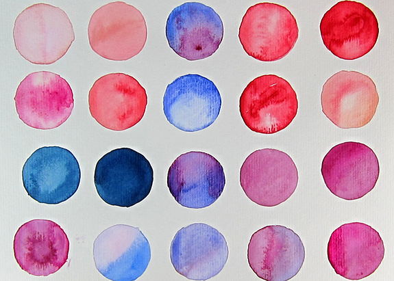Alcohol ink pattern